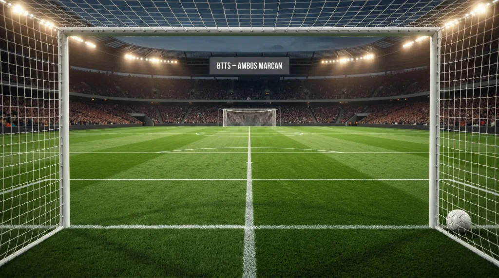 Apuestas BTTS ambos equipos marcan en fútbol