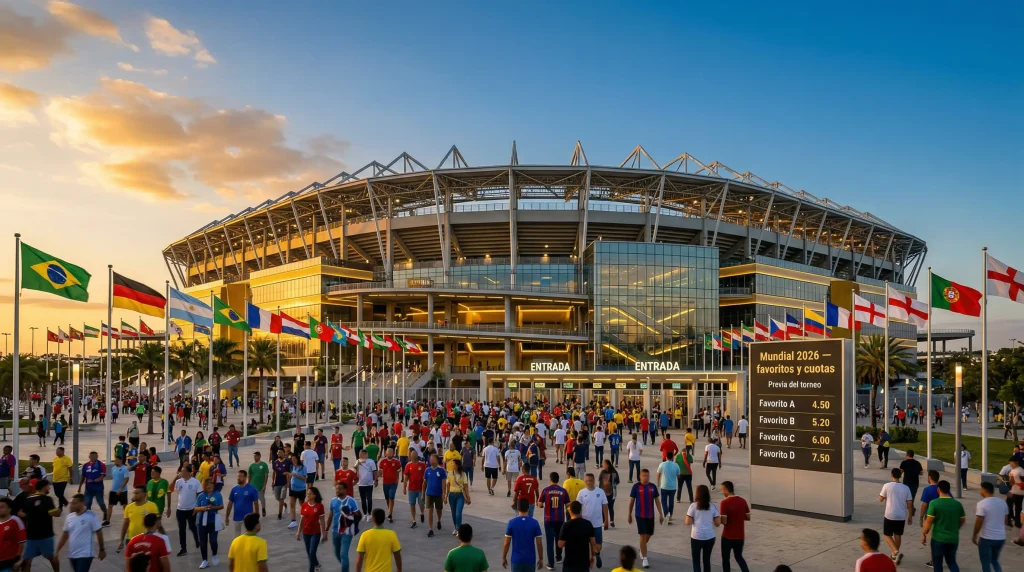 Apuestas Mundial 2026 favoritos y cuotas