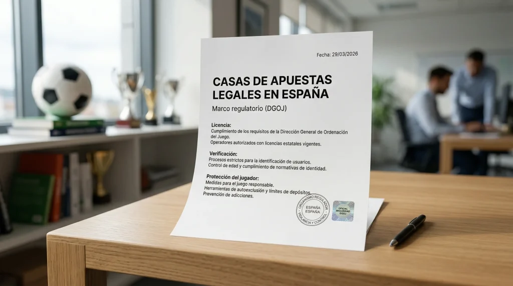 Casas de apuestas legales España licencia DGOJ