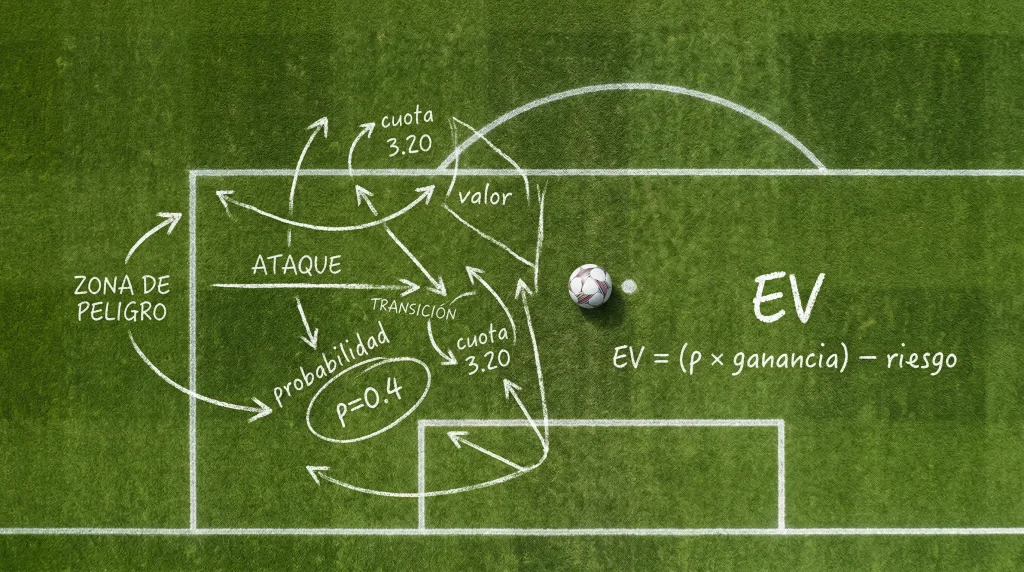 Valor esperado en apuestas deportivas cálculo EV